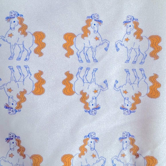 The Tiny Big Sister Tiny Cottons Mirrored Horses One-Piece Swimsuit size 36 - Picture 9 of 9